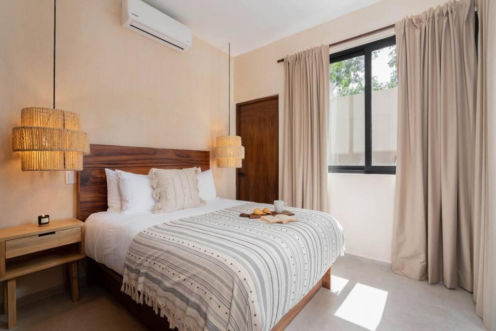 Lujoso Departamento Boho-Chic Con Alberca Privada Apartment Tulum Ngoại thất bức ảnh