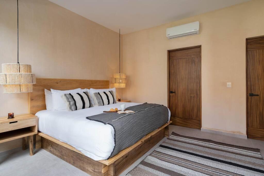 Lujoso Departamento Boho-Chic Con Alberca Privada Apartment Tulum Ngoại thất bức ảnh