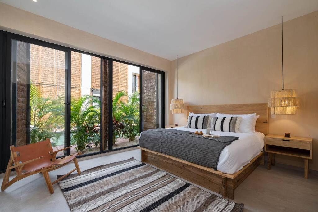 Lujoso Departamento Boho-Chic Con Alberca Privada Apartment Tulum Ngoại thất bức ảnh